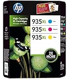 Genuine HP 935XL Cyan, Magenta and Yellow Factory Sealed Multipack