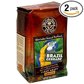The Coffee Bean & Tea Leaf, Ground Coffee, Sumatra Dark, 12-Ounce Bags (Pack of 2)