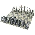 Chess Set Metal Man