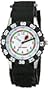 Red Balloon Kids' W000176 Black Velcro Stainless Steel Time Teacher Watch