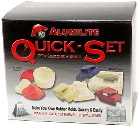 Alumilite Quick-Set Mold Rubber Kit *** Product Description: Alumilite Quick-Set Mold Rubber Kit- Description: Mold-Making Kiteasy To Use Rtv Silicone Mold Making Rubber Has An Amazing Four Hour Set Time.Make Reusable Molds Of Sculptures, Figurin ***