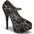 Bordello Women's TEEZE-07L, 5 3/4" Heel Lace Maryjane W/Concealed Platform