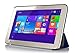 IVSO Toshiba Encore 2 WT10-A32 / A64 10.0-Inch windows 8.1 tablet ultra-thin Smart Cover Case, Only fit Toshiba Encore 2 10-inch Tablet (Black)