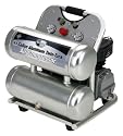 All Power America APC4028 5 Gallon 3.5 Peak HP Aluminum Twin Tank Compressor