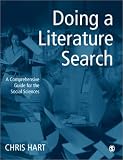 Doing a Literature Search: A Comprehensive Guide for the Social Sciences