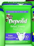 Depend Belted Shields