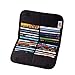 IN Card Case Compact Wallet Slim Super Thin Large Multi Long Credit Card ID Bifold Organizer Card Holder Black