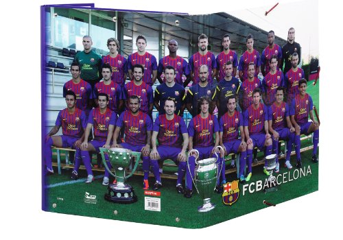 Imagen principal de F.C.BARCELONA Carpeta Fº gomas solapas