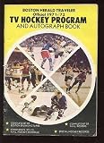 1971/72 Boston Bruins NHL Hockey Program & Autograph Book VGEX - Autographed NHL Magazines