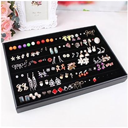 Sancang Jewelry Earring Ring Display Organizer Box Tray Holder Case Storage Friend Gift