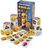 Emoji Universe: Mega Sticker Assortment, 1000 Unique Emoji Stickers