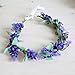 PanDaDa Garland Crown Lavender Headband Hairband Bridal Wreath Wedding Accessories