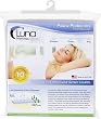 Luna Premium Hypoallergenic Bed Bug Proof Zippered Waterproof Pillow Protector (1) Standard Size - Made In The USA