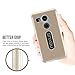 Toiko [X-Guard] Gold LG Google Nexus 5X Case High Impact Resistant Fully Protective Dual Layer Case with Soft TPU Interior Durable PC Exterior