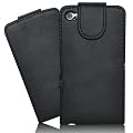 Accessory Master - Noir Housse �tui coque cuir pour Apple ipod touch 4