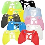 8 x Silicone Protection Sleeve Skin for XBOX 360 Joypad Controller