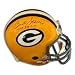 Bart Starr Hand Signed Autographed Green Bay Packers Full Size Riddell Football Helmet w/ Photo of Signing