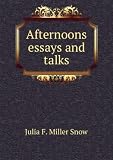 Produkt-Bild: Afternoons essays and talks