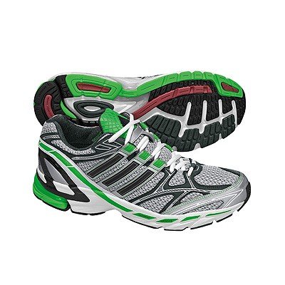ADIDAS SNOVA SEQUENCE 3 M LAUFSCHUHE HERREN [GRAU/GRÜN], Grösse:UK 6 - D 39 1/3