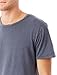 Alternative Men's Distressed Heritage Tee, Dark Blue Pigment, Large