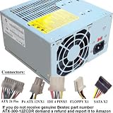 Genuine Bestec ATX-300-12ZCDR 300W Power Supply (NOT A SUBSTITUTE) for Compaq Presario SR1700Z, SR1703LS, SR1717LS, SR1720LS, SR1730T, SR1730Z, SR1800NX, SR1803WM, SR1817CL, SR1820NX, SR1830NX, SR1834NX, SR1838NX, SR1850NX, SR1900NX, SR1900Z, SR1901LS, SR1903LS, SR1911X, SR1913WM, SR1917LS, SR1918LS, SR1920LA, SR1920LS, SR1920NX, SR1922X, SR1923WM, SR1924NX, SR1930KR, SR1930NX, SR1930T, SR1930Z, SR1931KR, SR1934NX, SR1935KR, SR1936X, SR1950NX, SR1954NX, SR2000Z, SR2001LS, SR2001NX, SR2003LS, SR2005LA, SR2006NX, SR2015LA, SR2017LA, SR2018LA, SR2020LA, SR2030T, SR2030Z, SR2039X, SR2041X, SR2044NX, SR2050NX, SR2054X, SR2101LS, SR2102LS, SR2104LA, SR2105LA, SR2115LA, SR2117LA, SR2118LA, SR2120LA, SR2120LS, SR2163WM, SR2175X, SR2177CL, SR2264WM, SR5020LA, SR5034X, SR5050NX, SR5103LS, SR5117LA, SR5120KR, SR5160KL, HP Vectra VL420