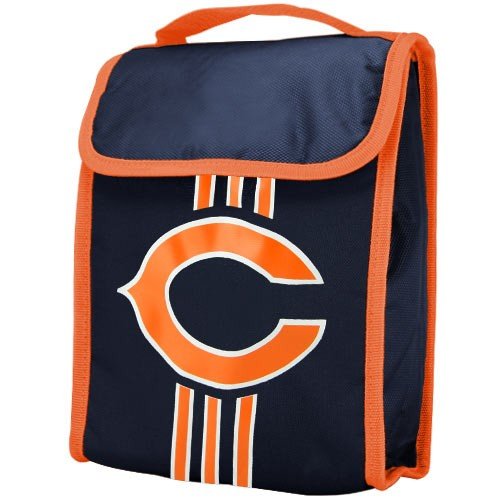 Chicago Bears Insulated Velcro Lunch Bag / Box