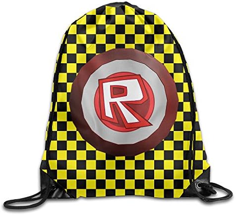 Monsieur Cai Captain Roblox Unisex Drawstring Shoulder Bag With Strengthened Grommet