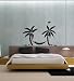 Wall Mural Vinyl Sticker Decal Palms and Hammock B324