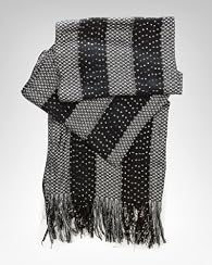 Sequin Stripe Scarf