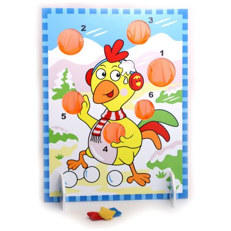 Wurfstand Huhn