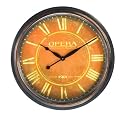 Stamford Wall Clock - Aged Bronze (24" dia.)