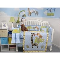 SoHo Team Amazing Baby Crib Nursery Bedding 10 Pcs Set