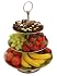 Table Craft Remington Collection 3 Tier Stainless Steel Serving Set, 13.8-Inch by 4.3-Inch by 14-Inch