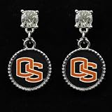 NCAA Oregon State Beavers Crystal Stud Dangle Earrings