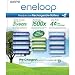 Sanyo Eneloop New NiMH Pre-Charged 10 Rechargeable AA and 4 Rechargeable AAA Batteries