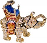 Majestic Elephant Trinket Box