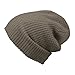 Morehats Cotton Embossed Knit Slouchy Beanie Winter Warm Ski Skater Hip-hop Hat