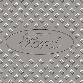 On The Edge Custom Floor Designer Grid - 5-Pk. Ford Oval Alloy, Model# 701308 by On The Edge