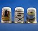Porcelain China Collectable Thimbles - Set of Three Sewing Implements