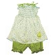 Kumquat Baby Pear Dots Dress Set