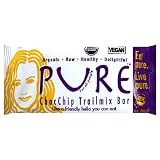 Pure Bar Organic Chocolate Chip Trail Mix Living Food Bar, 1.7-Ounce Bars (Pack of 12)