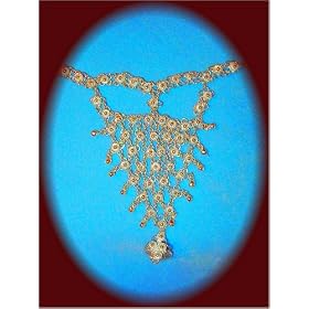 Gold Slave Bracelet (Triangle)