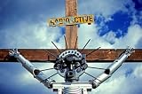 Radioactive Crucifix by John K. Nakata. Size 20.00 X 13.50 Art Poster Print