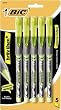 BIC Brite Liner + Highlighter, Chisel Tip, Yellow, 30 Highlighters