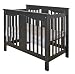 Annabelle Mini Crib (Converts to Twin Bed Using M4799) in Ebony Finish By Da Vinci Baby Furniture