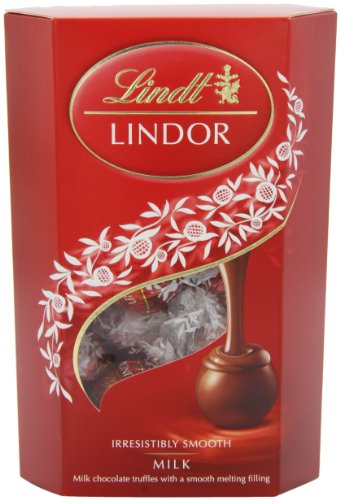 Lindt Lindor Milk Chocolate Truffles With a Smooth Melting Centre 200g (pack of 2) Lindt Lindor Milk Chocolate Truffles With a Smooth Melting Centre 200g (pack of 2) picture