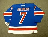 ROD GILBERT New York Rangers 1972 CCM Throwback Away Hockey Jersey, LARGE