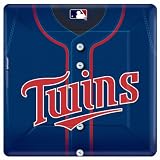Minnesota Twins Baseball - Square Banquet Dinner Plates
