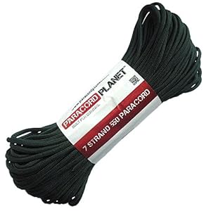 Paracord Planet 100' 550lb Type III Dark Green Paracord