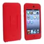eForCity Premium Silicone Skin Case Compatible With Apple� iPod touch� 1st gen and Gen2, Red